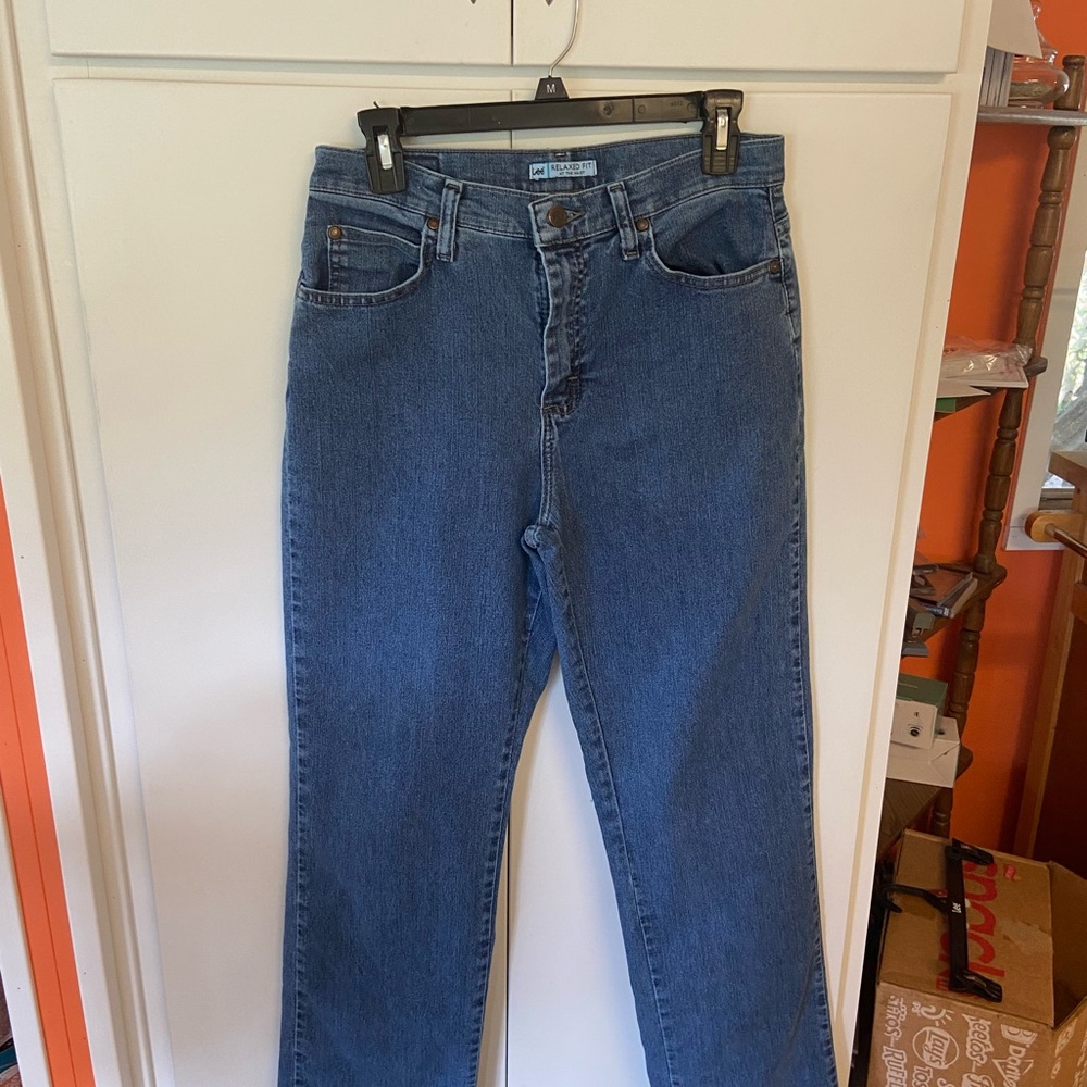 Lee Relaxed Fit Blue Jeans Women’s